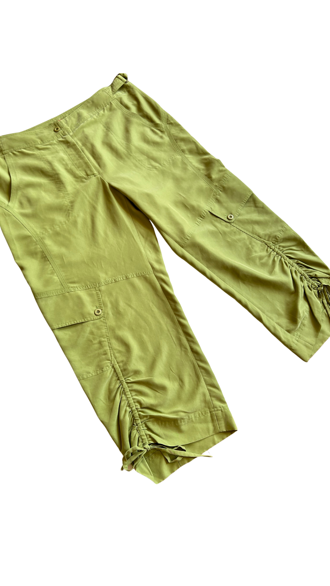 Green Capri Pants