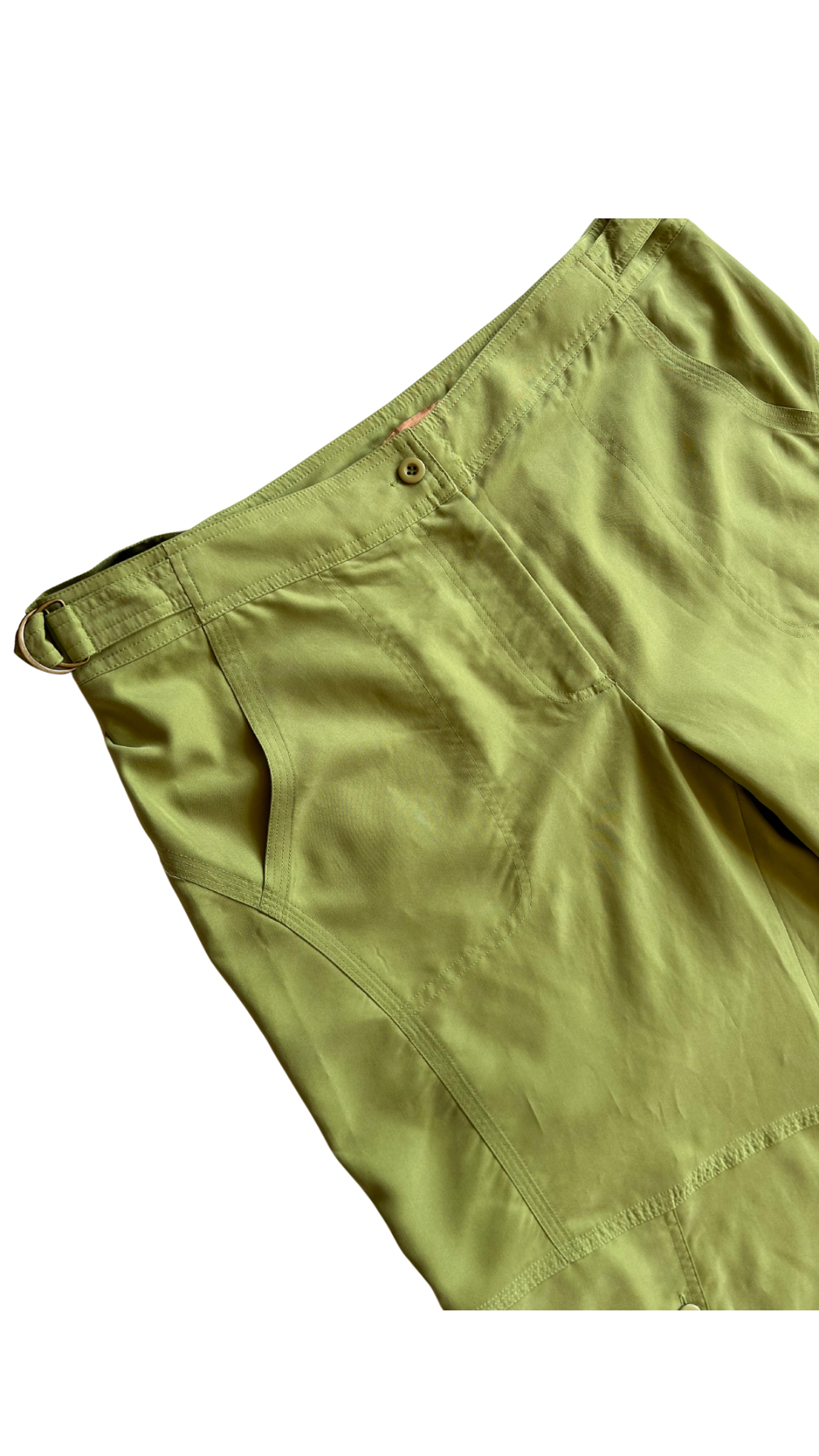 Green Capri Pants