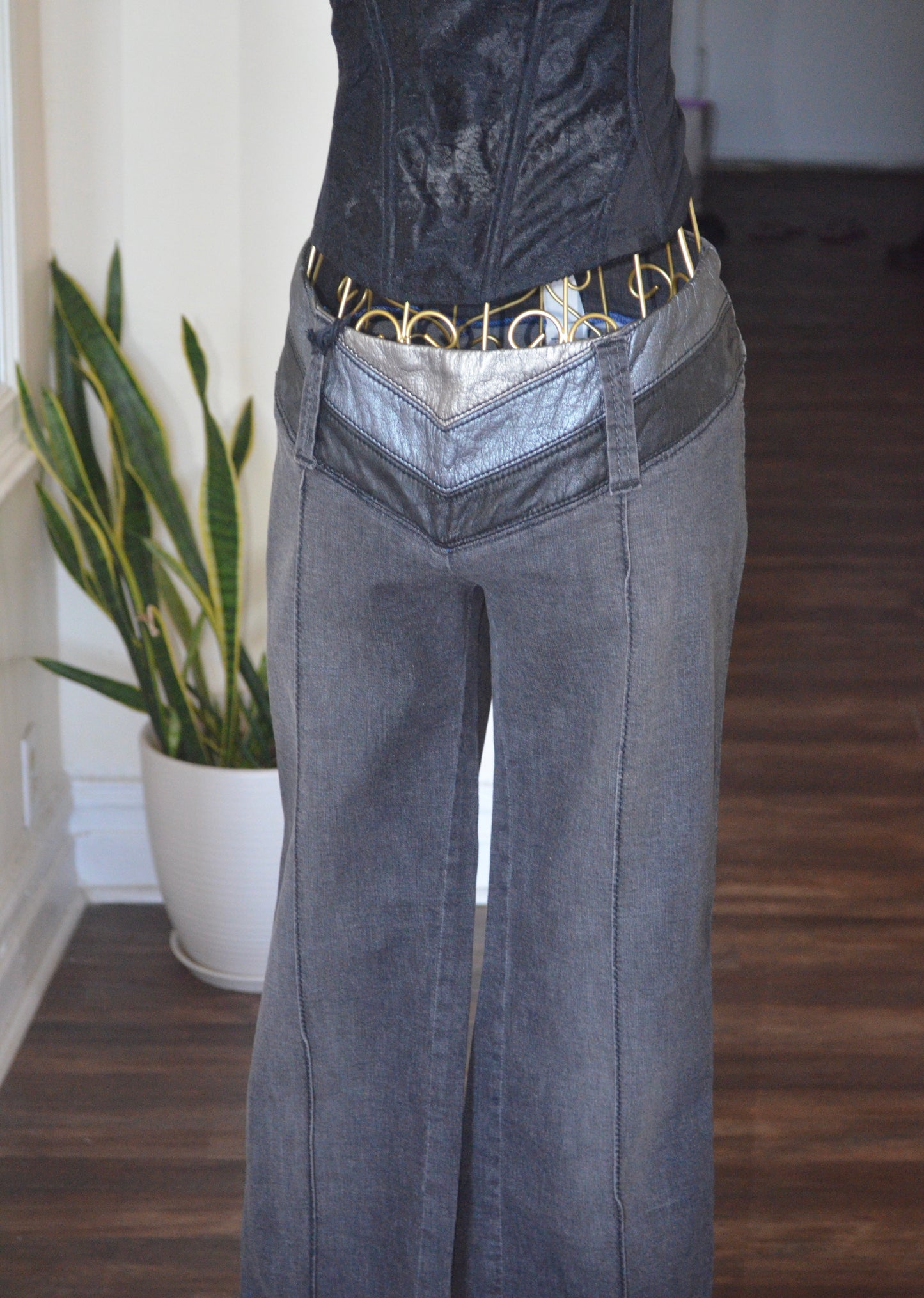 Miss Sixty Metallic Jeans