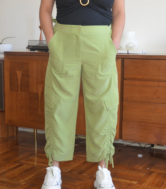 Green Capri Pants