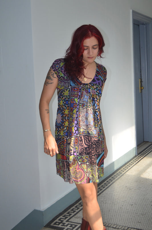 Fuzzi Abstract Dress