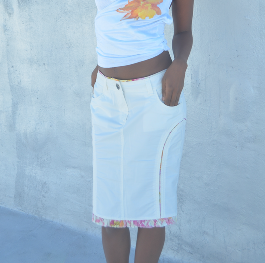 Jean’s Paul Gaultier White Skirt